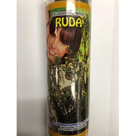 Rue (Ruda) 7 Day Prepared Scented Candle in Glass