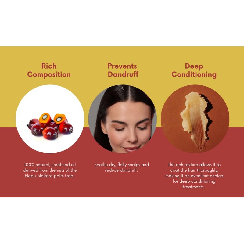 Batana Oil Butter For Hair Oil for Scalp, 100% Raw