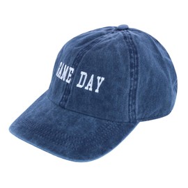 David & Young Women's Game Day Embroidered Baseball Cap, Navy