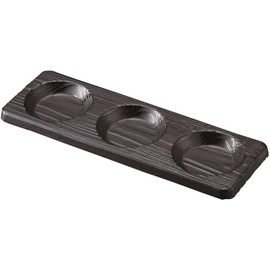 Wood Relish Tray 3 Row