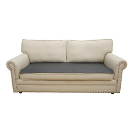 Eismodra Couch Covers for 3 Cushion Couch Sofa Cover Sectional Slipcovers Washable Furniture Protector for Dogs Pet 2 Cushion L Shaped Chaise Lounge,Dark Gray 28 x 47 inches (Only 1 Piece)