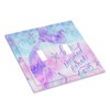 Purple Mermaid Tail Scales 2 Gang Double Toggle Outlet Light