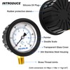 MEANLIN MEASURE 0~100Psi Stainless Steel Liquid Filled Pressure Gauge 1/4"