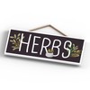 Global Designs Herbs Garden Theme Gift Idea Hanging Plaque