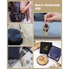QianSiLi Initial Keyrings For Women, Key Chains For Women M