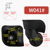 SHANOER 1 Pair Replacement Wheels for Luggage 360 Swivel Suitcase