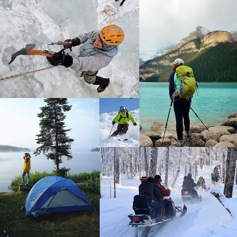 RANDY SUN Waterproof Socks, Fully Waterproof, For Fishing, Skiing, Commuting,