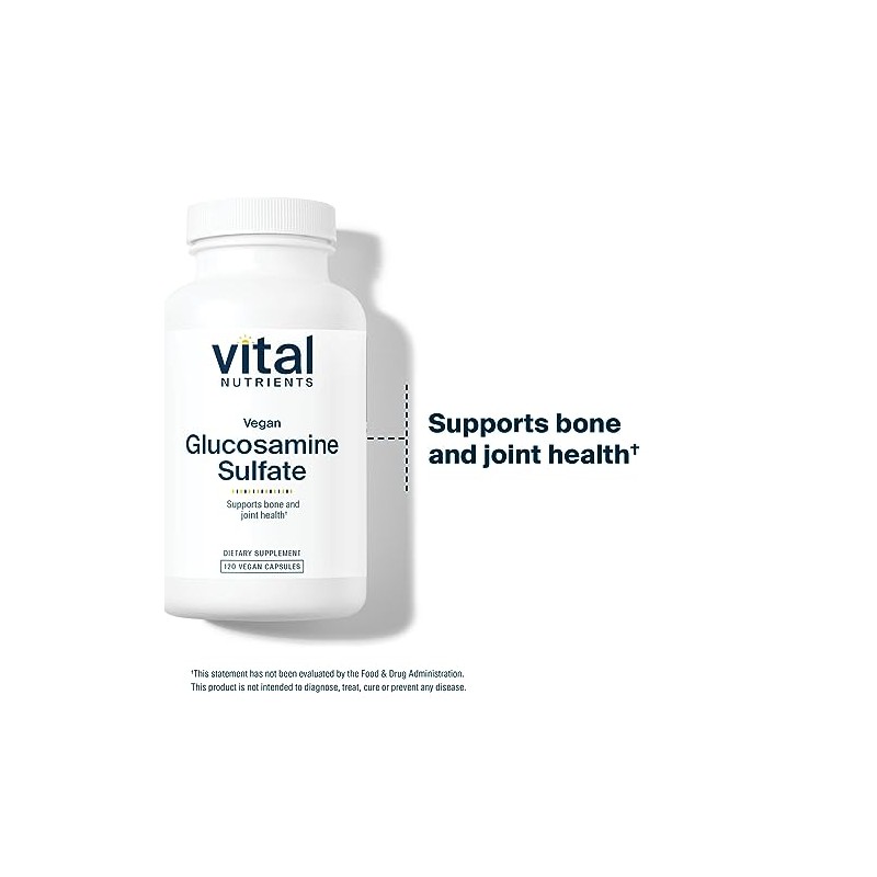 Vital Nutrients Glucosamina Sulfato V-cápsulas, 750 mg