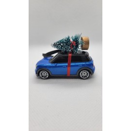 3" Christmas Ornament Off Road Ornament perfect for Mini Cooper/Countryman by Speedtails | Gift Ideas 2021 (Blue Countryman)