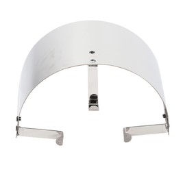 Air Intake Filter Cover, Air Filter Cover Stainless Steel Heat Shield, Racing Car Cold Air Intake Cone Air Filter Cover Stainless Steel Heat Shield for 2.5-4in Filter
