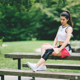 PhysioFit Knee Brace Set of 2 – Knee Support Women's Knee Brace Men Bandage Knee Pain – 2 Sports Knee Support – Knee Support – Knee Support – Knee Brace Meniscus Knee Brace – Knee Support