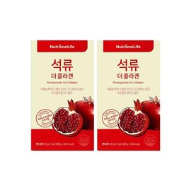Nutri One Life [Immediate deadline 2027.1.27] Nutri One Life Pomegranate The Collagen 20g x 14 sachets (renewal) 2 pieces Ss 1 piece / [기한임박 2027.1.27] 뉴트리원라이프 석류 더 콜라겐 20g x 14포 (리뉴얼) 2개 Ss 1개
