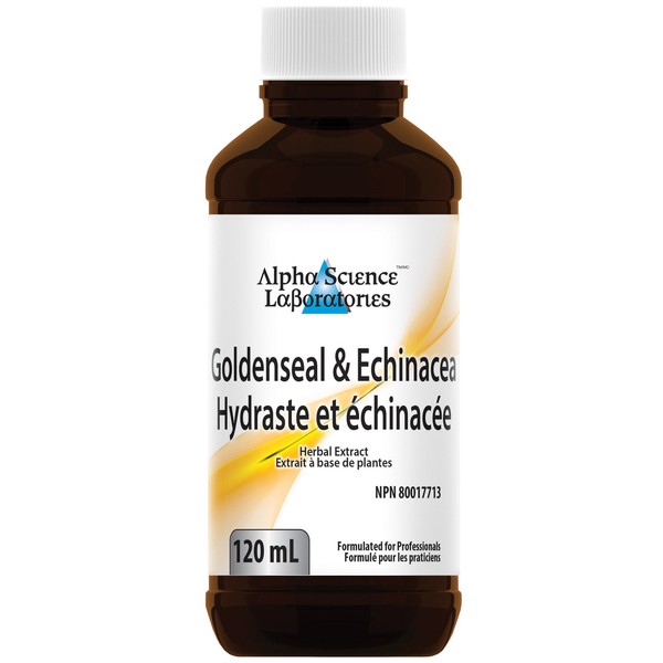 Alpha Science Goldenseal & Echinacea 120 ml