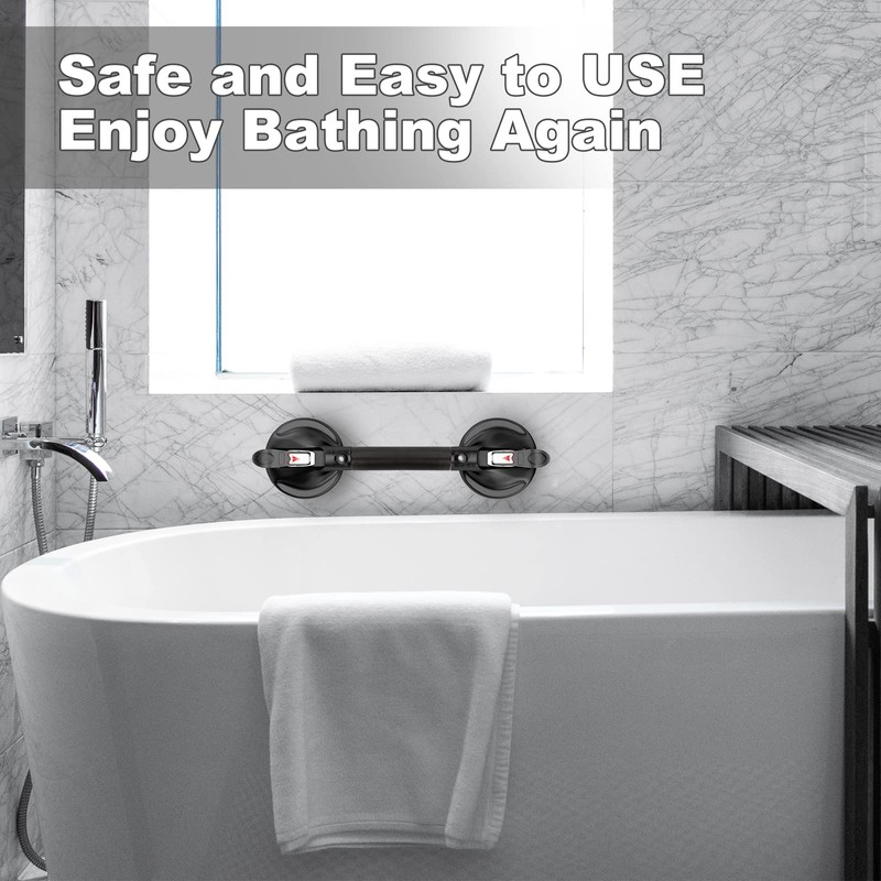 Daren Medical 15-Inch Shower Handle - Upgraded Grab Bar with