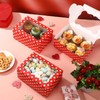 Reallnaive Reallnaive 20 Pcs Polka Dot Cookie Boxes with Window