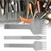 3pcs European Style 2+5+9 Prongs Leather Punch Tool DIY Leathercraft