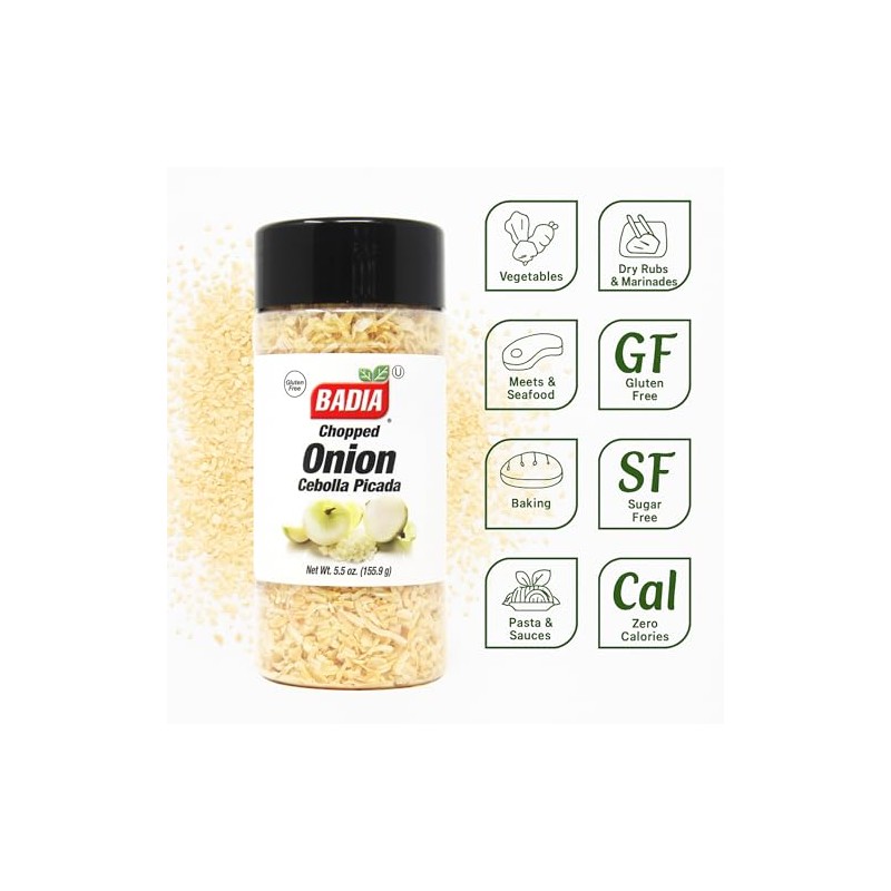 Badia Chopped Onion Cebolla Picada