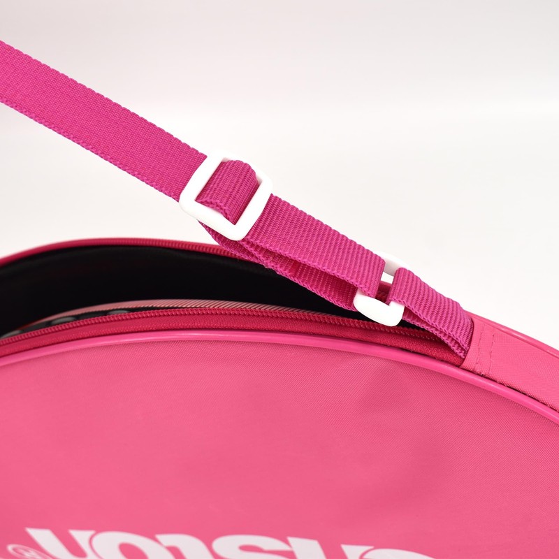 Senston Tennis Racket Tennis Bag with Adjustable Shoulder Strap Pink