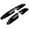 AZHZ 4PCS Black Roof Rack Covers Roof Rack Covers Fit