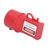 3Pcs Industrial Waterproof Socket Lockout Device PP 55mm Heat Resistant