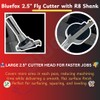 Bluefox 2.5 Fly Cutter R8 Shank for Bridgeport Milling Machine