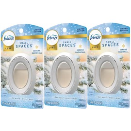 F.e.b.r.e.z.e Small Spaces Luxe Air Freshener- 0.25 fl oz (Pack of 3) (Serene Snowfall)