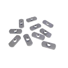 10 Pack 3/8-16 Spot Weld Nuts - Double Tab - ND 3324