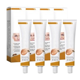 4pcs Bee Complex Cream, Smoothing Cream Advanced Dual Renewal Serum (20ml), Visibly Refines the Appearance of Fine Lines