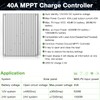 OOYCYOO MPPT Charge Controller 60 amp 12V/24V Auto, 60A Solar
