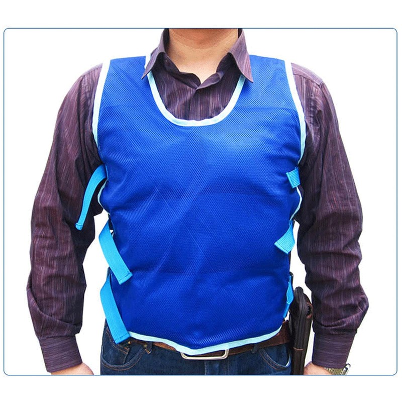 Ice Vest, Body Cold Jacket, Adjustable Tightness Chinlon Nylon Heat