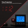Magnasonic Projection Alarm Clock with AM/FM Radio, Battery Backup, Auto