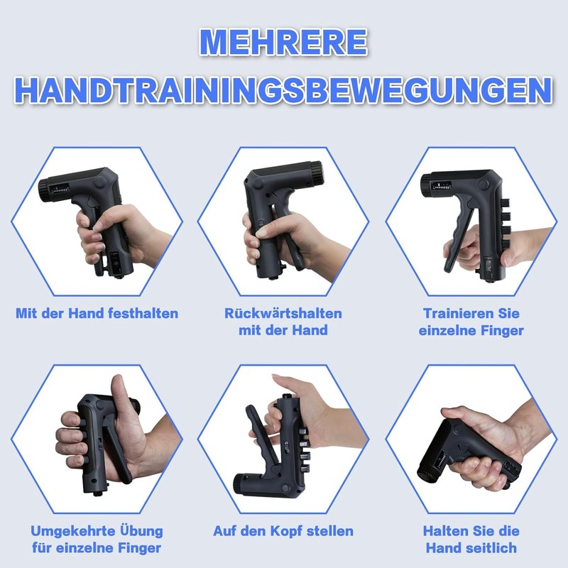 HXD-ERGO Forearm Training Device, Hand Trainer, Finger Trainer, Forearm Gripper