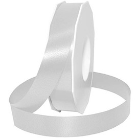 C.E. Pattberg Präsent 25 mm 91 m Ribbon Curling America, White