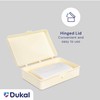Dukal DawnMist Ivory Plastic Soap Box, Durable & Compact, Pack