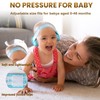 Dekukar 2-in-1 Baby Ear Defender for Babies Toddlers up to