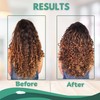 Frogetu Curl Hair Brush, Hair Brush, Curl Styling, Curling Brush,