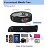 SENIKO Running Belt Hydration with Bottles,Fanny Pack Water Bottle Holder,