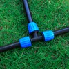 1/2 Inch Drip Irrigation Lock Barbed Tee Connectors 1/2 Inch