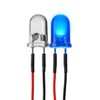 Lumetheus LED Wired 12 Volt 5 mm Colour Blue Wired