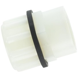 Diversitech 3/4 in. FIP Condensate Drain Pan Fitting, White, 1 Count (Pack of 1)