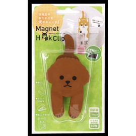 Toyo Case Magnetic Hook Clip Toy Poodle Size: Approx. W5 D3.5 H10.2 MHC-12