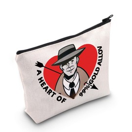 Video Game Cosmetic Bag Nick Fans Gift 99% Gold Heart Allov Video Game Zipper, 99% Gold