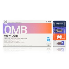Trueen OMB 30 capsules EPA and DHA oil, multivitamin & mineral / 트루엔 오엠비 30캡슐 EPA 및 DHA 함유 유지, 멀티비타민&미네랄