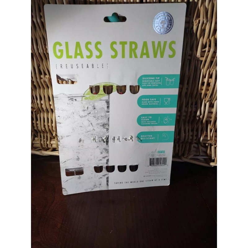 Unbranded Glass Straws Reusable