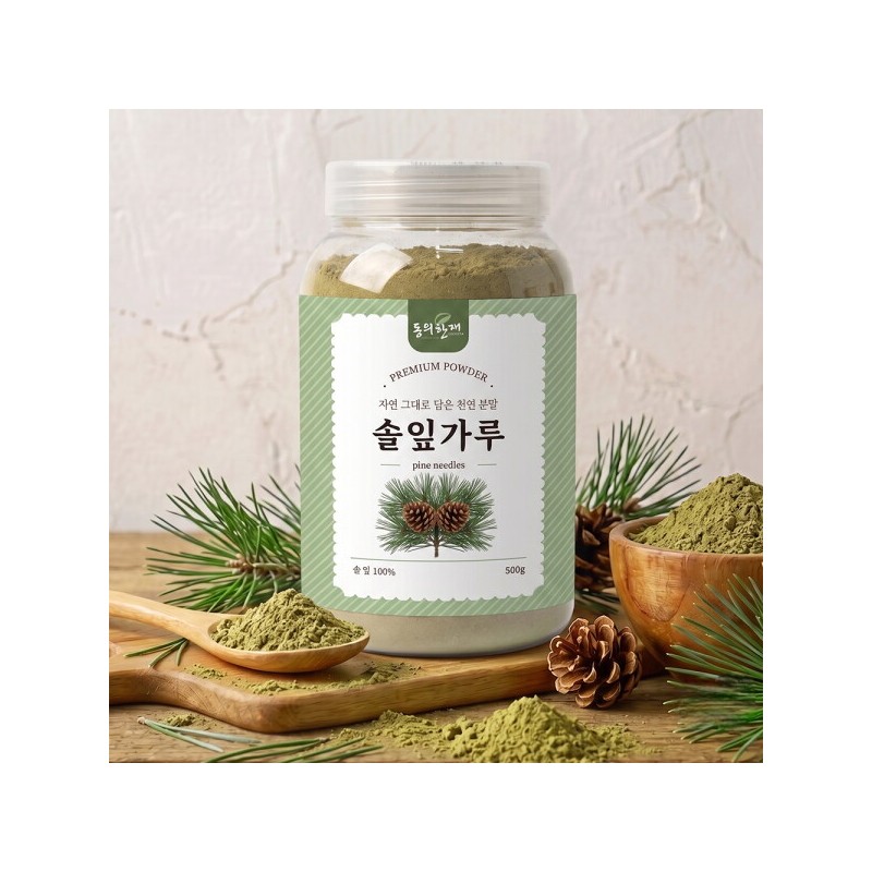 Agree 100% Domestic Pine Needle Powder 500g / 동의한재 100%