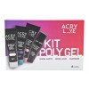 Acry Love Kit Poly Gel Uñas. 8 Pzs. Esmalte, Lima,