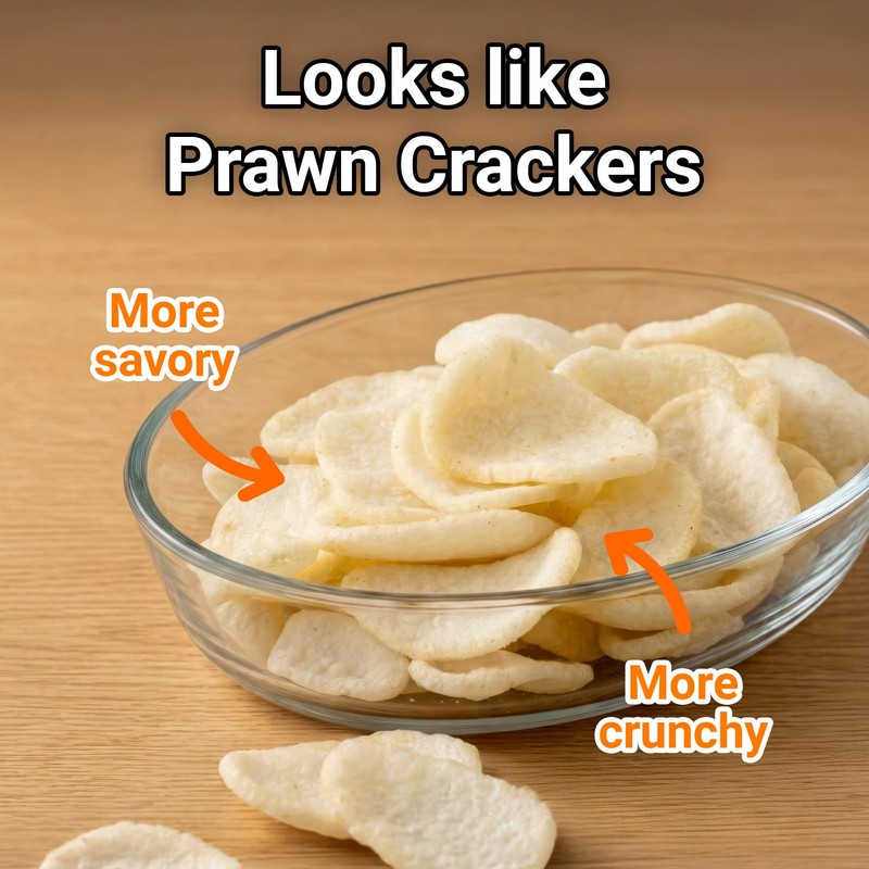 Nongshim Shrimp Flavored Chips, Light and Crispy Seafood Snack, Savory