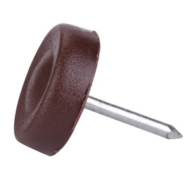 100 Piezas de Clavos para Patas de Muebles Almohadillas para Uñas Antideslizantes de Plástico Deslizadores de sillas deslizantes Almohadillas para Uñas en Muebles Protectores de Suelo (avión 18mmx5mm)