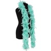Luxury Mint Green Feather Boa – 80g -180cm