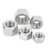 Instockbolts Hex Nuts, M4-0.7 Stainless Steel 304 (18-8) Hex Nut,